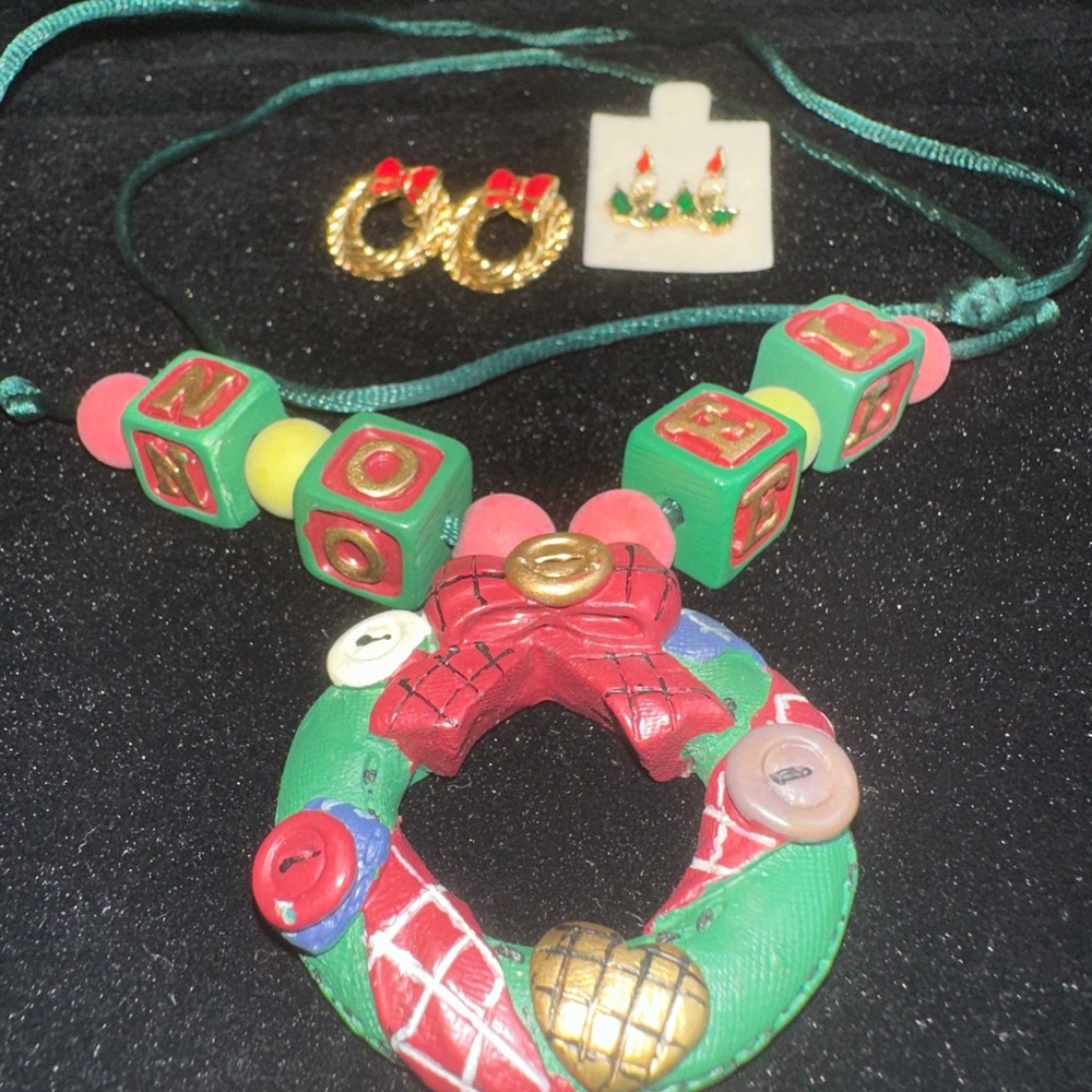 Festive Christmas Jewelry Set